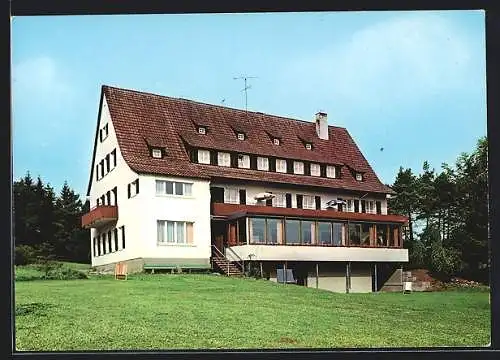 AK Wüstenrot, Wesley-Heim und Cafe Spatzenwald