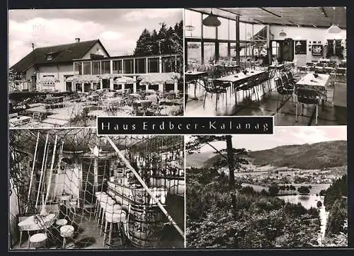 AK Fornsbach, Haus Erdbeer-Kalanag über dem Waldsee