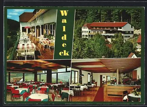 AK Wüstenrot-Neulautern, Cafe Restaurant Waldeck