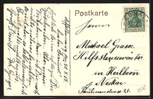 AK Aalen, Totalansicht von Westen