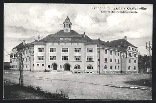 AK Grafenwöhr, Kaserne des Arbeitskommandos auf dem Truppenübungsplatz