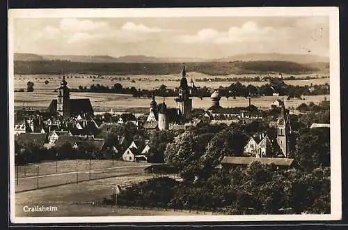 AK Crailsheim, Sicht über den Ort