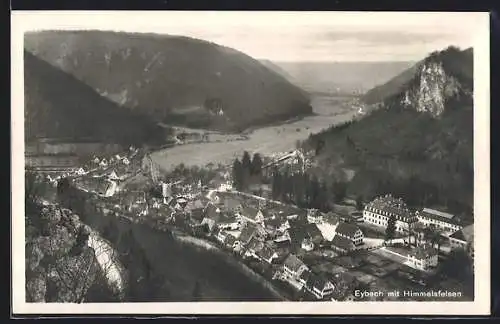 AK Eybach, Panorama mit Himmelsfelsen