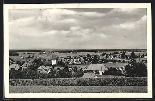 AK Schramberg-Sulgen i. Schwarzwald, Ortsansicht aus der Vogelschau