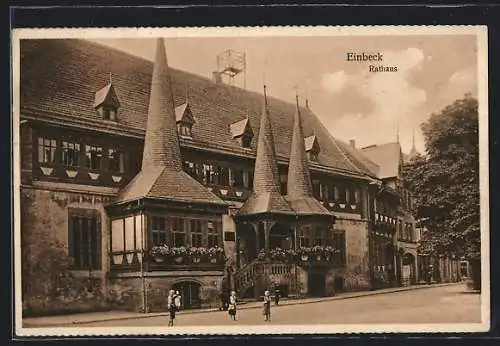 AK Einbeck, Blick auf das Rathaus