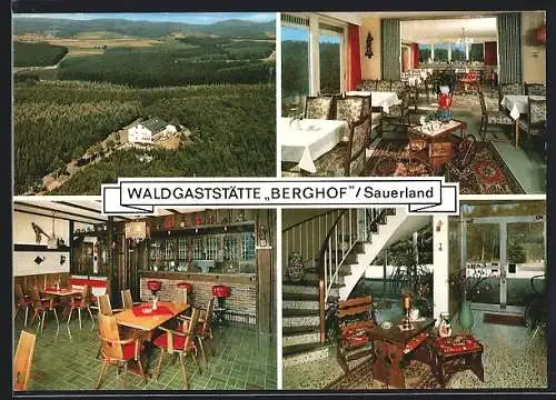 AK Wenden-Dörnschlade /Olpe, Waldgaststätte Berghof Sieler-Stracke