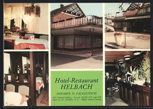 AK Lippetal-Lippborg, Hotel Helbach H. Pajaztovic