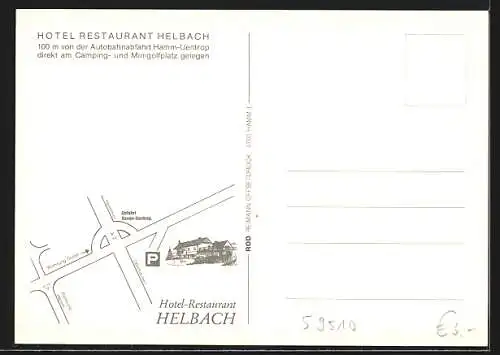 AK Lippetal-Lippborg, Hotel-Restaurant Helbach H. Pajaztovic