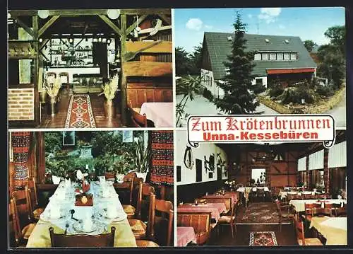 AK Unna-Kessebüren, Hotel-Restaurant zum Krötenbrunnen Würpel