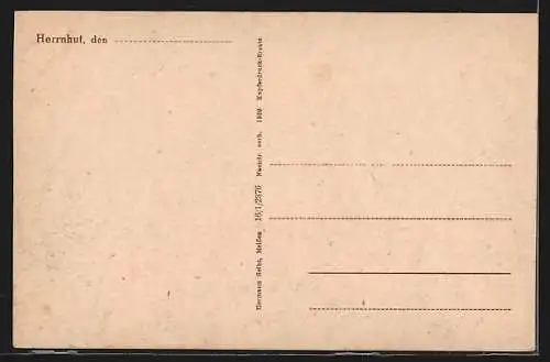 AK Herrnhut, Ortsansicht