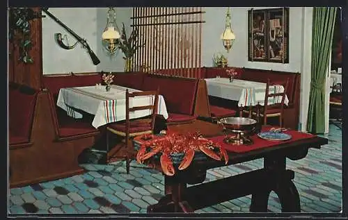 AK Westerland /Sylt, Hotel Stadt Hamburg, Innenansicht Stadt-Hamburg-Stuben