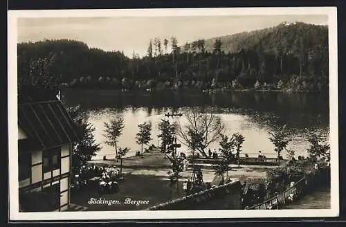 AK Bad Säckingen, Restaurant u. Waldcafé am Bergsee