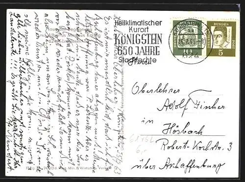 AK Königstein /Ts., Haus der Begegnung und Albertus Magnus Kolleg