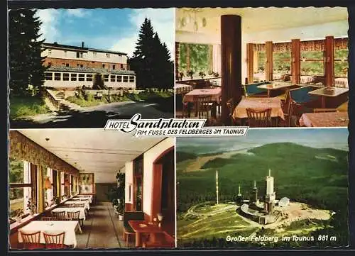 AK Sandplacken, Das Hotel im Hochtaunus, Bes. W. Heid