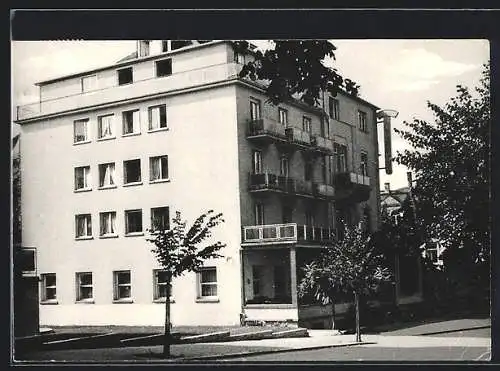 AK Bad Nauheim, Hotel Haus Habsburg