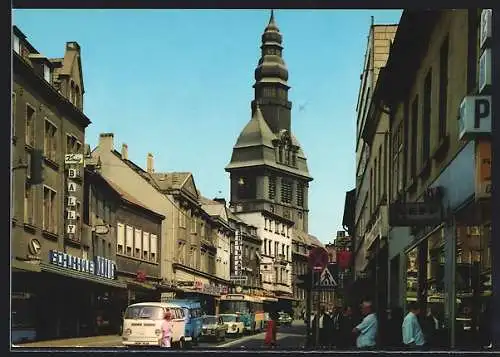 AK Völklingen /Saar, Autos in der Rathausstrasse