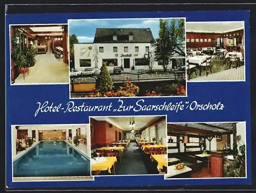 AK Orscholz, Hotel-Pension Zur Saarschleife, Bes. Fam. Buchna-Berend