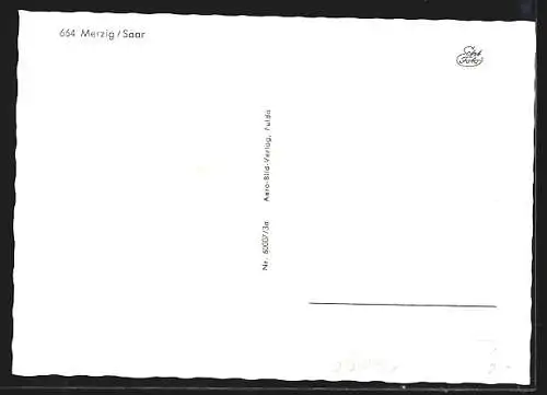 AK Merzig /Saar, Pfarrkirche St. Josef, Innenansicht