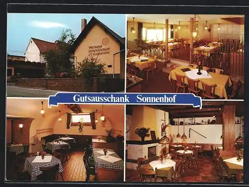 AK Bockenheim /Weinstrasse, Gaststätte Sonnenhof, Bes. Karl Schäfer