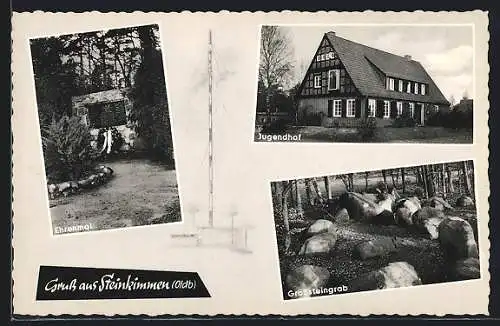 AK Steinkimmen, Ehrenmal, Jugendhof, Grosssteingrab, Fernsehturm