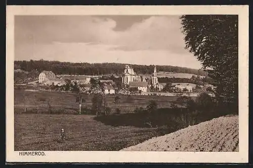 AK Himmerod, Gesamtansicht von einem Acker aus