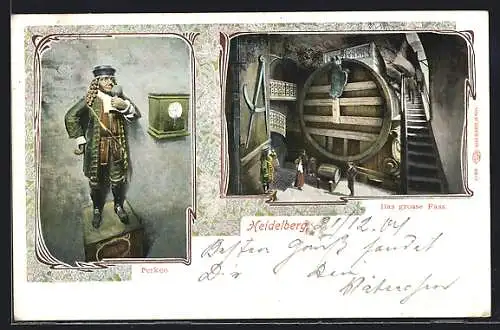 AK Heidelberg, Perkeo, Grosses Fass