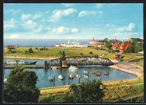 AK Wilhelmshaven, Boote am Hafen