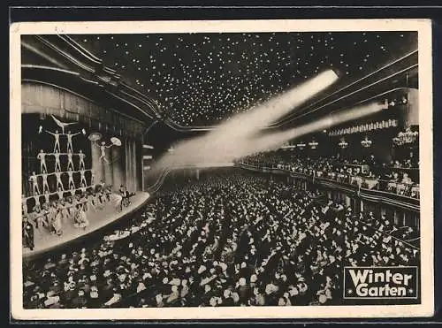 AK Berlin, Innenansicht Wintergarten