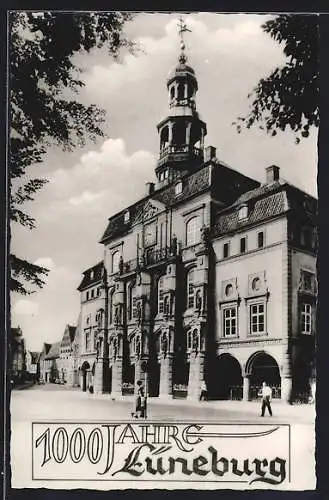 AK Lüneburg, 1000 Jahre, Motiv vom Rathaus
