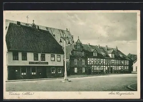 AK Verden, Strasse Am Lugenstein