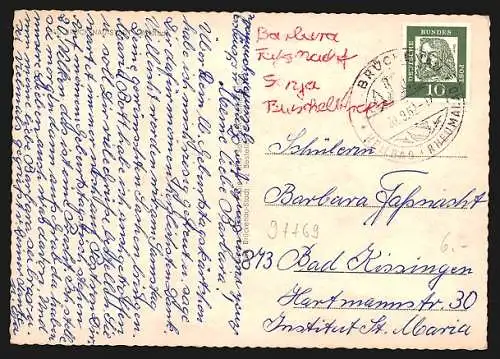 AK Bad Brückenau, Altstadt mit Gasthof zum Stern, Bes. Gustav Schäfer