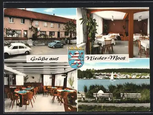 AK Nieder-Moos /Oberh., Gastwirtschaft-Pension E. Jöckel
