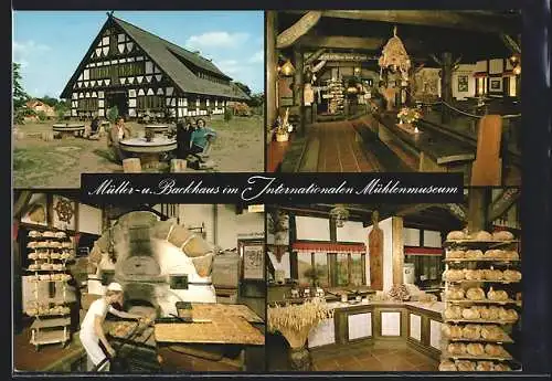 AK Gifhorn, Müller- u. Backhaus im Internationalen Mühlenmuseum