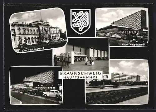 AK Braunschweig, Alter und Neuer Hauptbahnhof