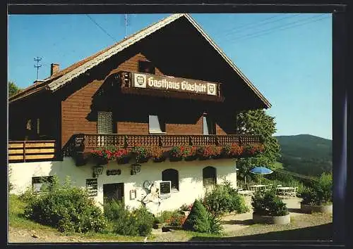 AK St. Englmar /Bayer. Wald, Pension-Gasthaus Glashütt, Inh. M. u. E. Paintinger