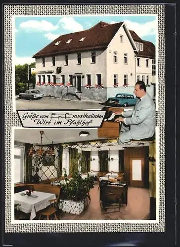 AK Ilsfeld, Gaststätte Pfahlhof, musikalischer Wirt