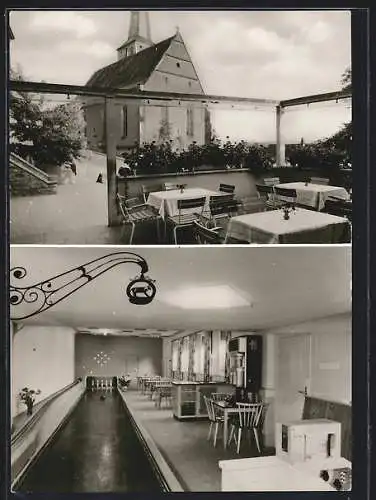 AK Gochsen /Heilbronn, Gasthof Ochsen, Abele Bauer, Innenansicht