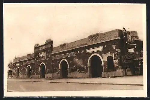 AK Mailand, Zootechnische Ausstellung, Blick auf die Messehalle