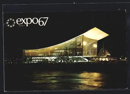 AK Montréal, Expo 1967, The Pavillon of the Soviet Union