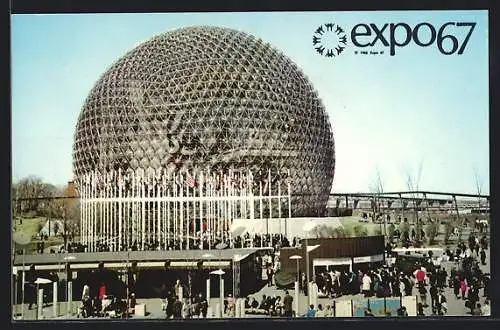 AK Montreal, expo67, Pavillon of the United States