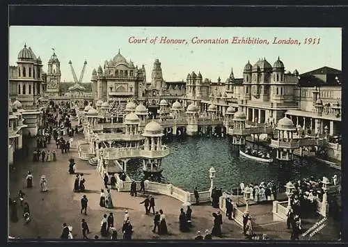 AK London, Coronation Exhibition 1911, Court of Honour