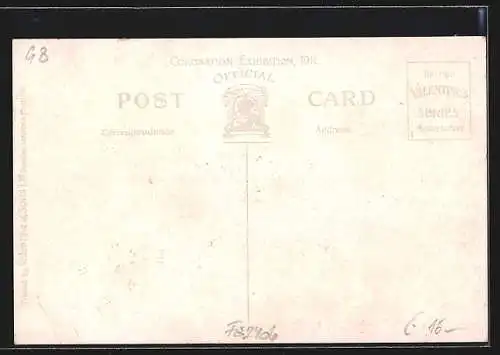 AK London, Coronation Exhibition 1911, Court of Honour