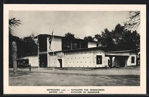 AK Antwerpen, Welt-Ausstellung 1930, Dänischer Pavillon