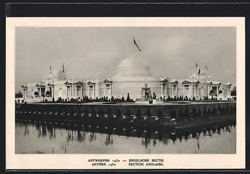 AK Antwerpen / Anvers, Ausstellung 1930, Section Anglaise