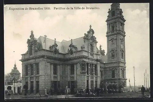 AK Bruxelles, Exposition de Bruxelles 1910, Pavillon de la Ville de Bruxelles
