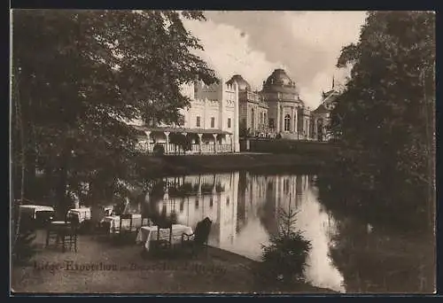 AK Liége, Exposition, Beaux Arts et Afrique