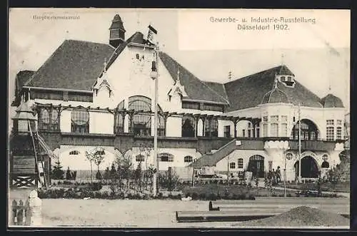 AK Düsseldorf, Gewerbe- und Industrie-Ausstellung 1902, Hauptweinrestaurant