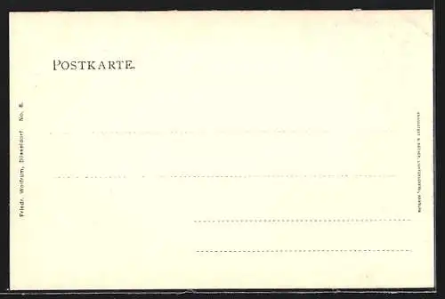 AK Düsseldorf, Gewerbe- u. Industrie-Ausstellung 1902, Hoerder-Verein und Fried. Krupp, Essen