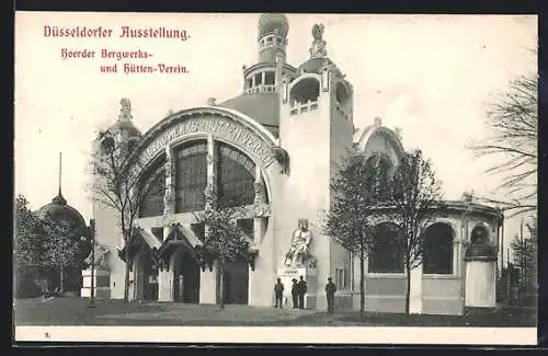 AK Düsseldorf, Gewerbe- und Industrie-Ausstellung 1902 - Hoerder Bergwerks- und Hütten-Verein