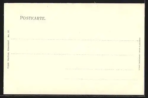 AK Düsseldorf, Gewerbe- & Industrie-Ausstellung 1902, Berg- & Hüttenbau